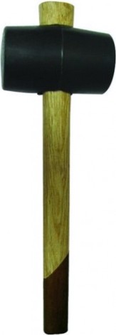 Киянка Biber Стандарт 85392 резиновая, 350г [тов-080759]