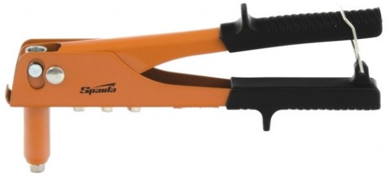 Клепальник Sparta 225 мм заклепочник, заклепки 2,4-3,2-4,0-4,8 мм [40711]