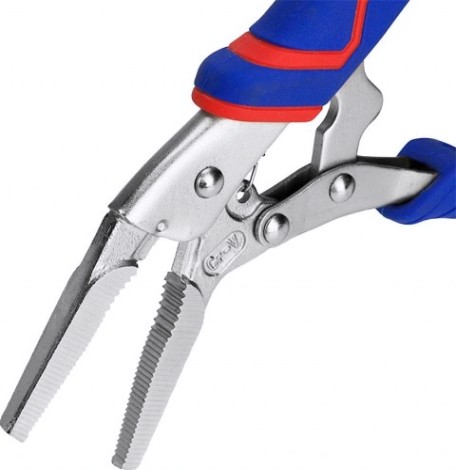 Клещи фиксирующие WORKPRO WP231075 с длинными носами 165мм pro Клещи фиксирующие WORKPRO WP231075 с длинными носами 165мм pro