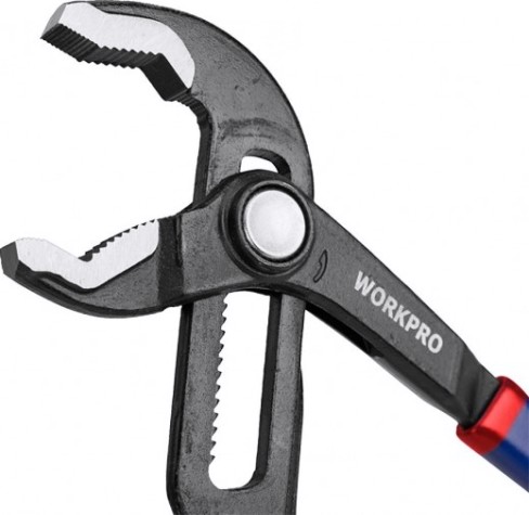 Клещи переставные WORKPRO WP231086 с фиксатором 200мм