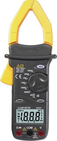 Клещи токоизмерительные MASTECH MS2001C [13-1310]