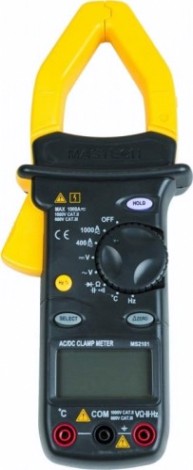 Клещи токоизмерительные MASTECH MS2101 + постоянный ток [13-1308]