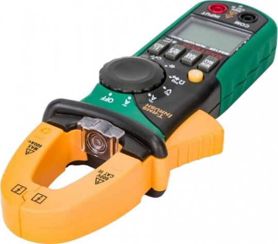 Клещи токоизмерительные MASTECH MS2128 + постоянный ток + t-rms [13-1317]