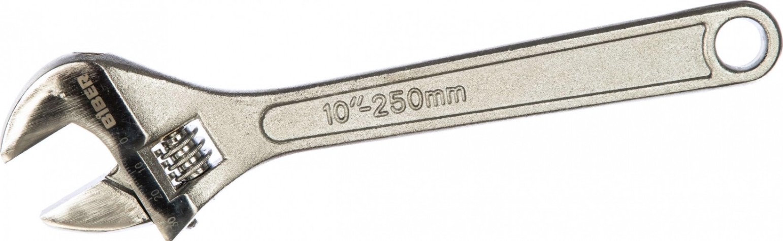 Ключ разводной Biber 90003 со шкалой 250мм [Тов-087761]