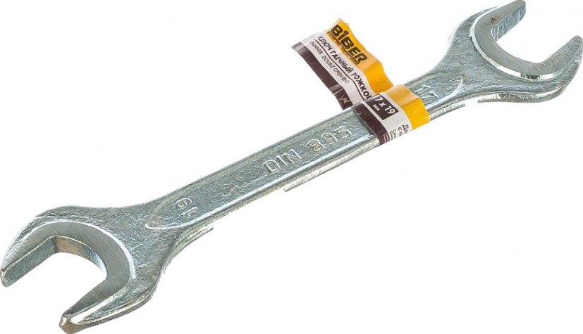 Ключ рожковый Biber 90610 17х19мм [тов-093052]