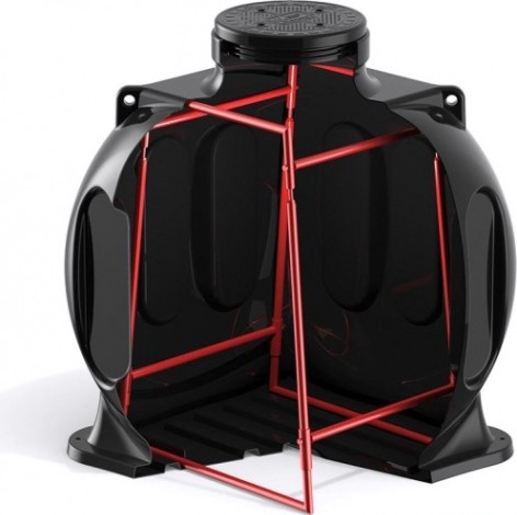 Колодец кабельный POLIMER GROUP КС-5 пластиковый с каркасом [SK05030201]