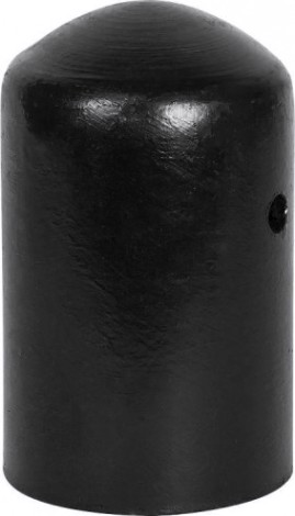 Колпак - металлический для углекислотного баллона (новый) черный [00000000651]