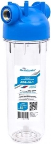 Корпус фильтра АКВАБРАЙТ АБФ-10-1 SLIM LINE 1"