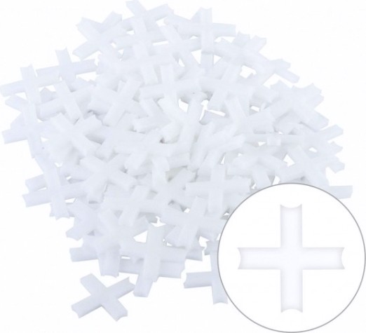 Крестики для плитки Biber 55605 4мм (100шт) [тов-080351]