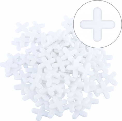 Крестики для плитки Biber 55606 5мм (100шт) [тов-080352]