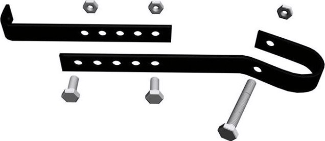 Кронштейн крепления лесов регулируемый РИНСТРОЙ (40-60 см) под D-42/48 мм удлиненный [109020]