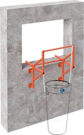 Кронштейн универсальный POLIMER GROUP для мусоропровода [MTS7]