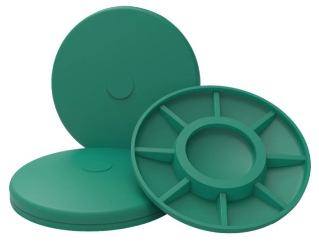 Крышка для колодца ЭКОПРОМ Rostok [зеленый]