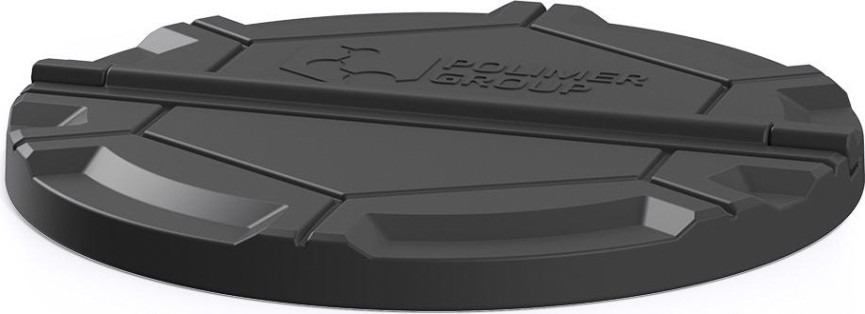 Крышка для колодца POLIMER GROUP "Роса" [черный]