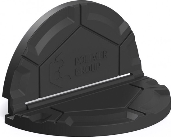 Крышка для колодца POLIMER GROUP "Роса" [черный]