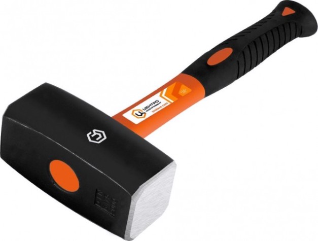 Кувалда ЦЕНТРОИНСТРУМЕНТ "Тройная сила" с фиберглассовой ручкой 1.0 кг 0606-1000 [0606-1000]