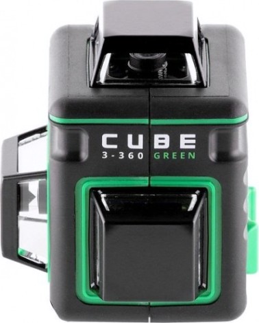 Лазерный уровень ADA CUBE 3-360 GREEN BASIC EDITION + ADA SILVER PLUS + Дальномер ADA Cosmo 50 [А00727]