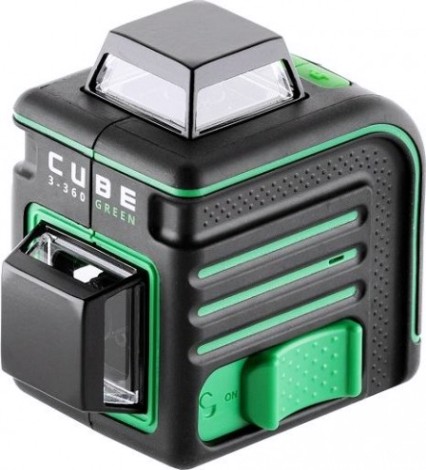 Лазерный уровень ADA CUBE 3-360 GREEN PROFESSIONAL EDITION [А00573]