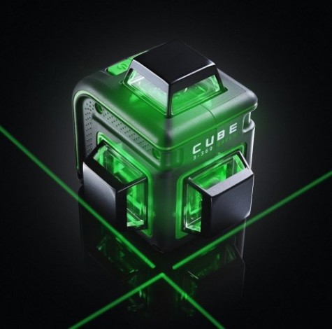 Лазерный уровень ADA CUBE 3-360 GREEN ULTIMATE EDITION [А00569]
