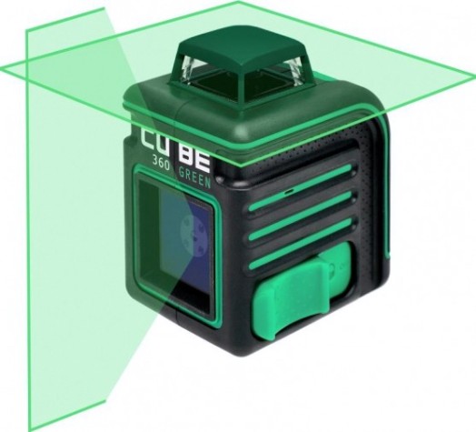 Лазерный уровень ADA CUBE 360 GREEN PROFESSIONAL EDITION [А00535]