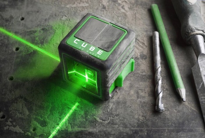 Лазерный уровень ADA CUBE 3D GREEN PROFESSIONAL EDITION [А00545]