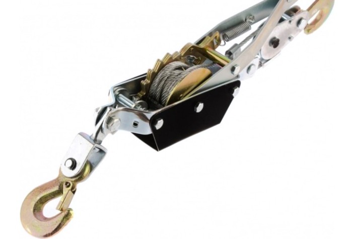 Лебедка рычажная Sparta тяга-1,5 т, подъем-0,6 т одинарное храповое колесо [522155]