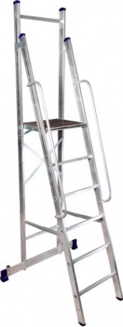 Лестница с платформой АЛЮМЕТ АРЕ 1407 [APE 1407]