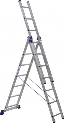 Лестница-стремянка трехсекционная АЛЮМЕТ 5307 3х 7 [H3 5307]