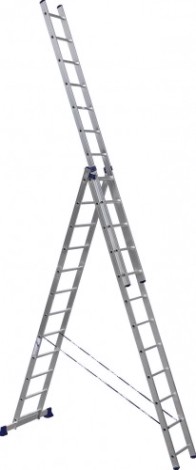 Лестница-стремянка трехсекционная АЛЮМЕТ 6312 3х12 [HS3 6312]