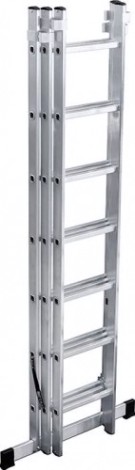 Лестница-стремянка трехсекционная Biber 98207 3х7 [тов-077074]