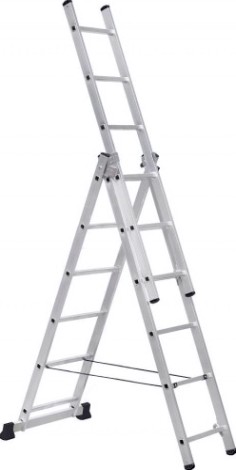 Лестница-стремянка трехсекционная SCALA SC3006 3х6