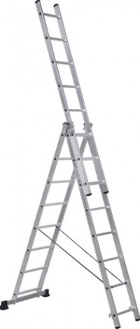Лестница-стремянка трехсекционная SCALA SC3008 3х8