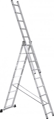 Лестница-стремянка трехсекционная SCALA SC3009 3х9