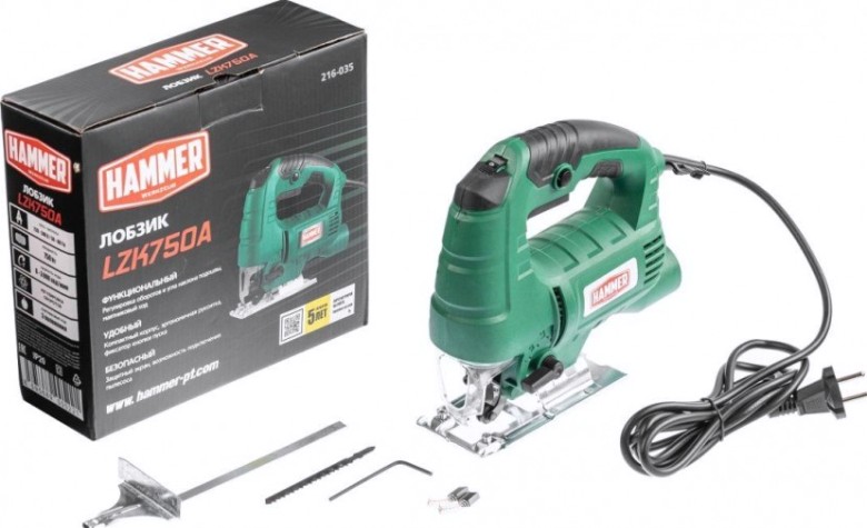 Лобзик сетевой Hammer LZK750A [216-035]