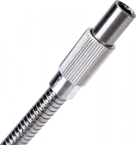 Магнитный держатель Biber 84132 гибкий хром.оплетка 300мм [тов-166814]