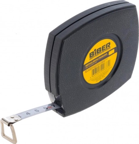 Мерная лента Biber 40 201 стальная 10м [тов-049306]