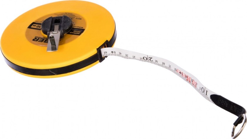 Мерная лента Biber 40 213 фиберглассовая 30м [тов-049313]