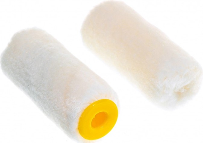 Мини-валик Biber 31571 велюр, ворс 4мм, 50мм (уп.2шт) [Тов-038518]