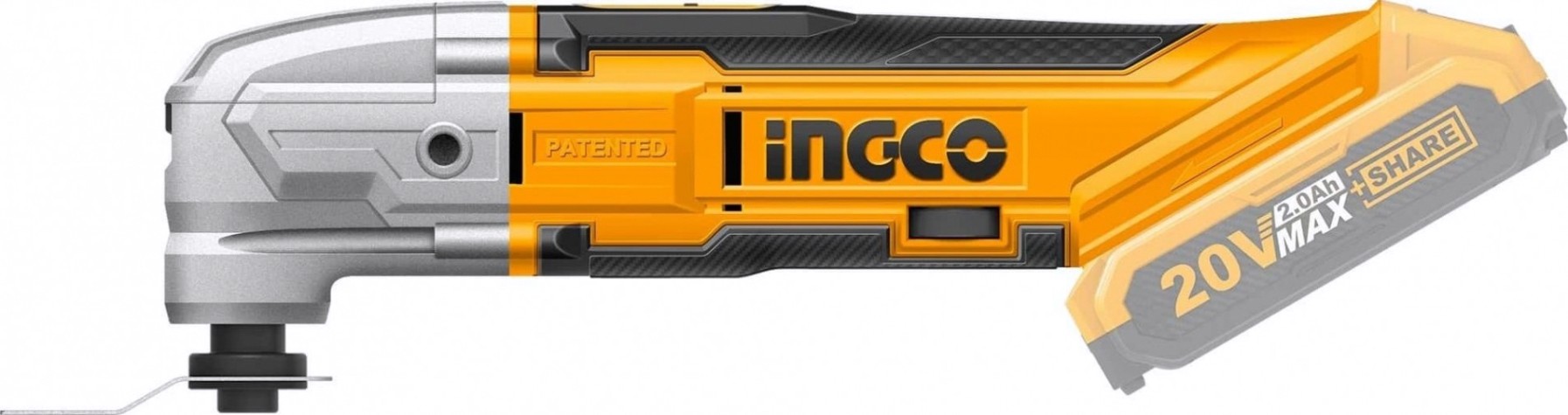 Многофункциональный инструмент аккумуляторный INGCO CMLI2001 Li-Ion 20B без АКБ и ЗУ