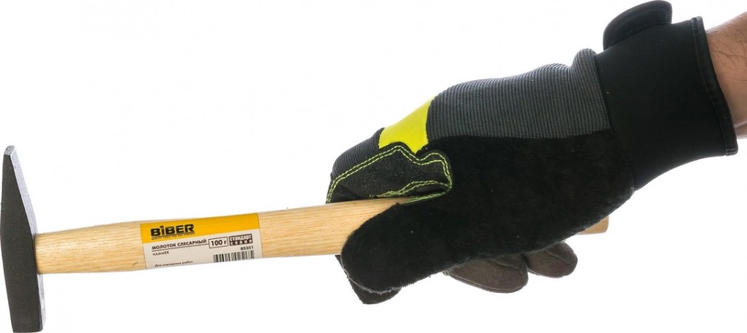 Молоток Biber Стандарт 85351 слесарный 100г [тов-080793]