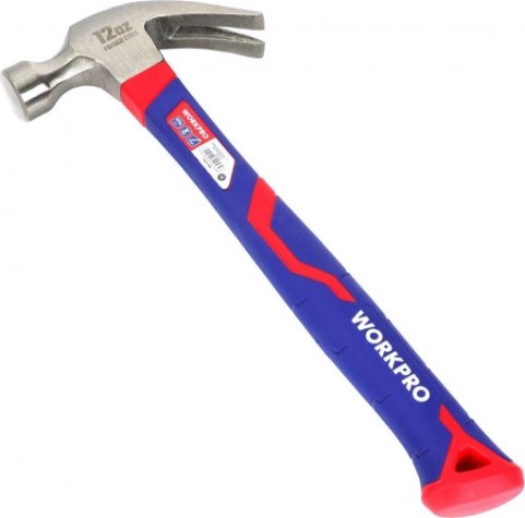 Молоток-гвоздодер WORKPRO WP241010 337гр Молоток-гвоздодер WORKPRO WP241010 337гр