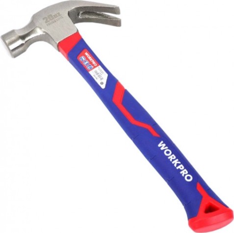 Молоток-гвоздодер WORKPRO WP241012 560гр Молоток-гвоздодер WORKPRO WP241012 560гр