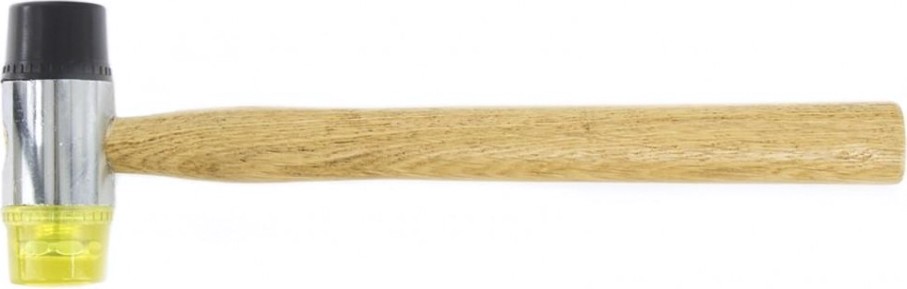 Молоток рихтовочный Sparta бойки 35 мм, комбинированная головка, деревянная р [108305]