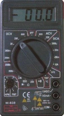 Мультиметр цифровой MASTECH M838 [13-2004]