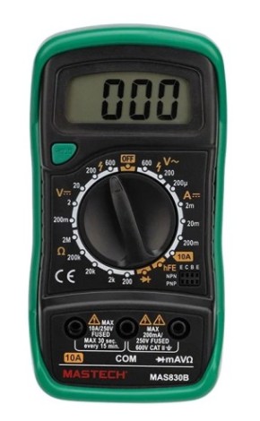 Мультиметр цифровой MASTECH MAS830B в кожухе [13-2010]