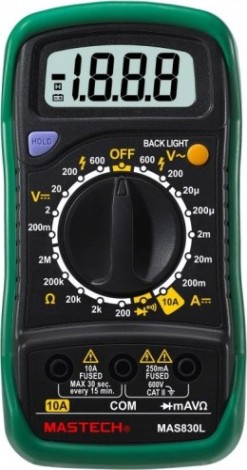 Мультиметр цифровой MASTECH MAS830L [13-2007]