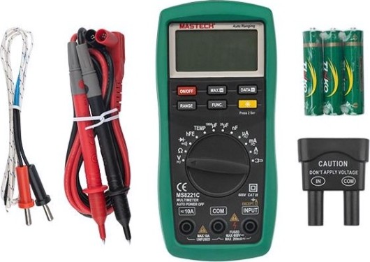 Мультиметр цифровой MASTECH MS8221C [13-2056]