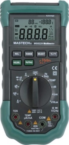 Мультиметр цифровой MASTECH MS8229 [13-2029]