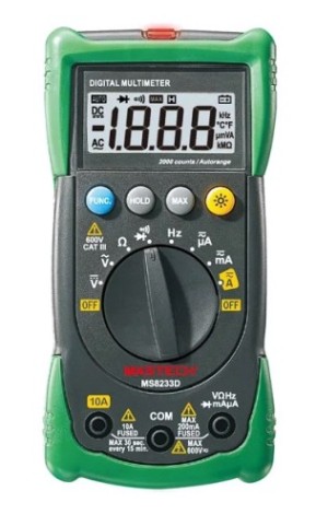 Мультиметр цифровой MASTECH MS8233D [13-2070]