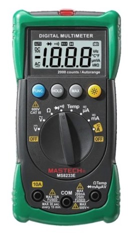 Мультиметр цифровой MASTECH MS8233E [13-2013]